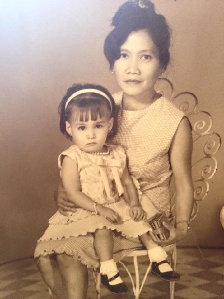 Mama Marce, Marcelina with her children, Philippines